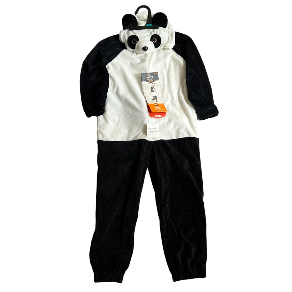 Toddler Halloween Panda Costume for Kids Playtime Dressup Cosplay Size 4-5T NWT